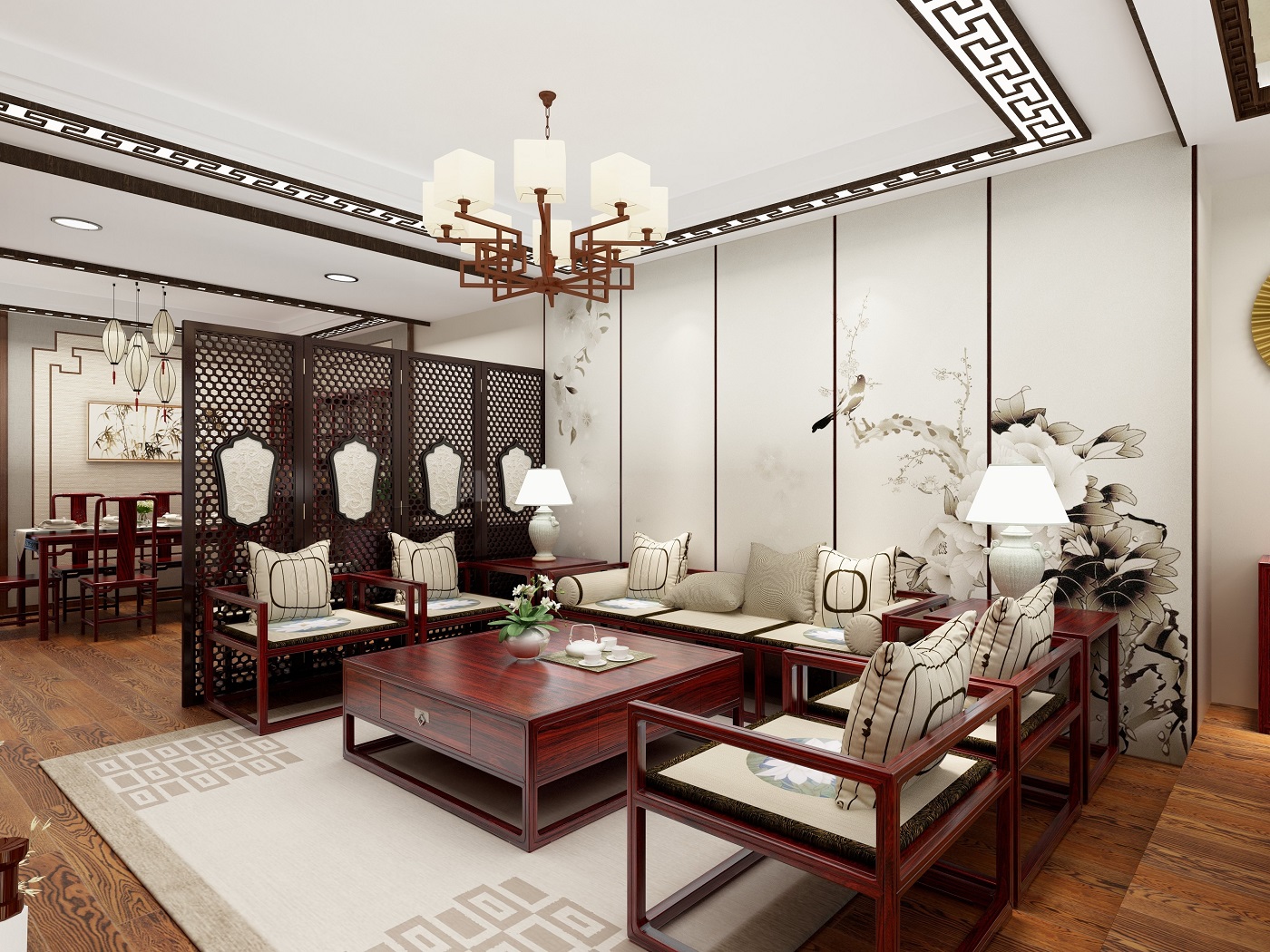 广州自建户型净面积95平米居室