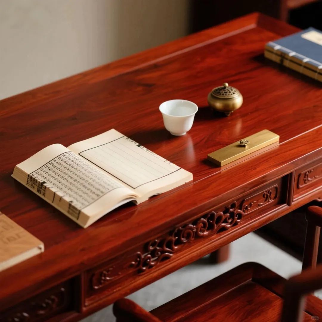 一张案，一盏灯，一盆绿(图4)